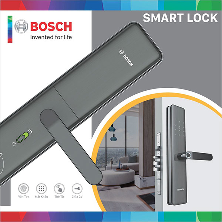 Khóa cửa BOSCH - Đức