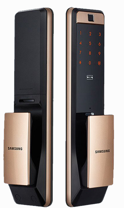 Khóa cửa điện tử Samsung SHP609 Vàng