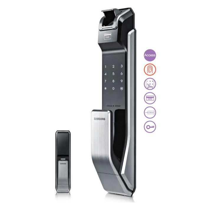 Khóa cửa điện tử Samsung P718 khóa điện tử tốt nhất hiện nay